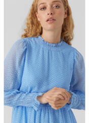 Robe courte bleu VERO MODA pour femme seconde vue