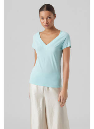 T-shirt bleu VERO MODA pour femme
