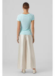T-shirt bleu VERO MODA pour femme seconde vue