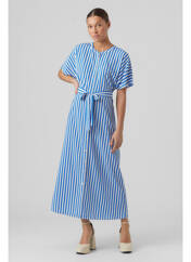 Robe longue bleu VERO MODA pour femme seconde vue