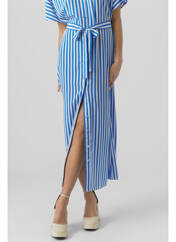 Robe longue bleu VERO MODA pour femme seconde vue