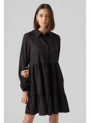 Robe courte noir VERO MODA pour femme seconde vue