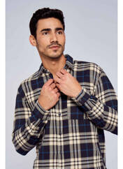 Chemise manches longues bleu TOM TAILOR pour homme seconde vue