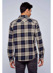 Chemise manches longues bleu TOM TAILOR pour homme seconde vue