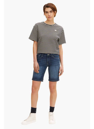 Bermuda bleu TOM TAILOR femme