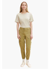 Pantalon cargo vert TOM TAILOR pour femme seconde vue