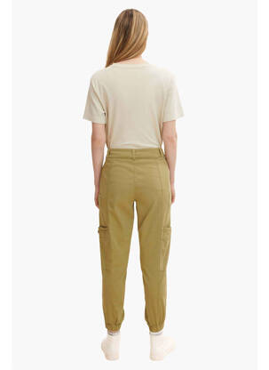 Pantalon cargo vert TOM TAILOR femme