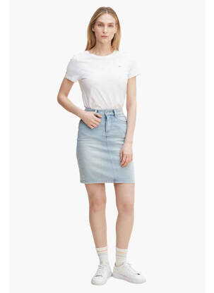 Jupe courte bleu TOM TAILOR femme