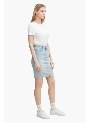 Jupe courte bleu TOM TAILOR femme