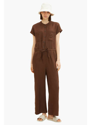 Blouse marron TOM TAILOR femme