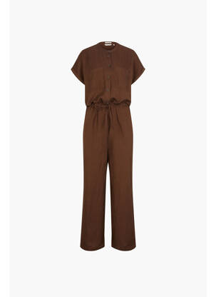 Blouse marron TOM TAILOR femme