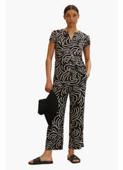 Pantalon droit noir TOM TAILOR pour femme seconde vue
