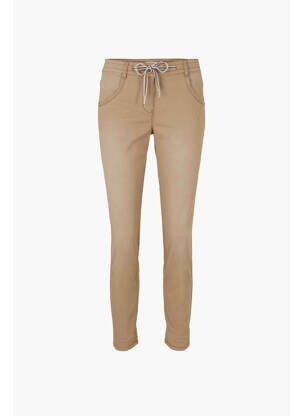 Pantalon chino beige TOM TAILOR femme