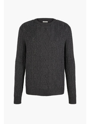 Pull gris TOM TAILOR homme