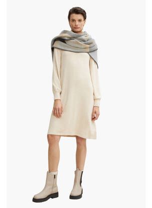 Echarpe gris TOM TAILOR femme