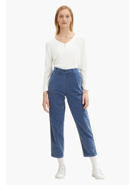 Pantalon flare bleu TOM TAILOR femme
