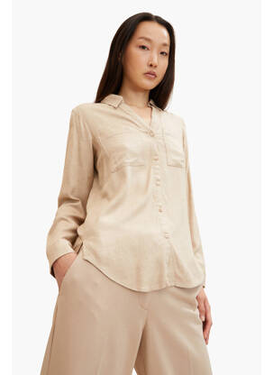 Chemisier beige TOM TAILOR pour femme