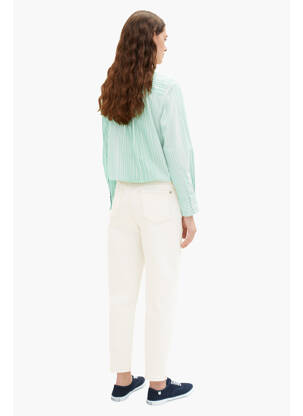 Pantalon chino beige TOM TAILOR femme