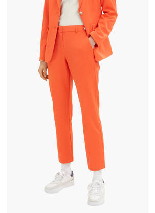 Pantalon chino rouge TOM TAILOR femme