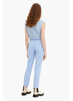 Pantalon chino bleu TOM TAILOR femme