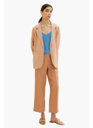 Pantalon chino marron TOM TAILOR femme