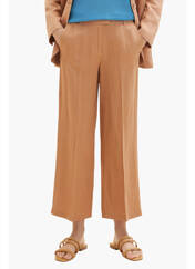 Pantalon chino marron TOM TAILOR pour femme seconde vue