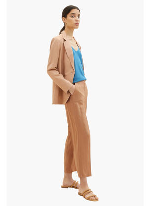 Pantalon chino marron TOM TAILOR femme