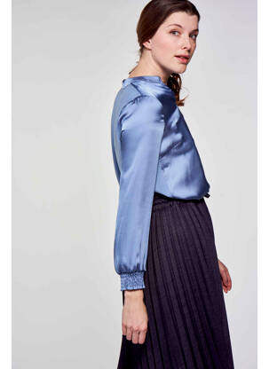 Chemisier bleu MORE & MORE femme
