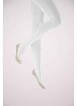 Chaussettes beige KUNERT pour femme