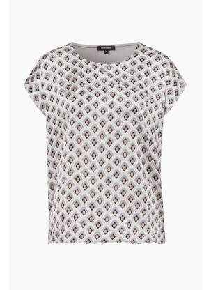 T-shirt gris MORE & MORE femme