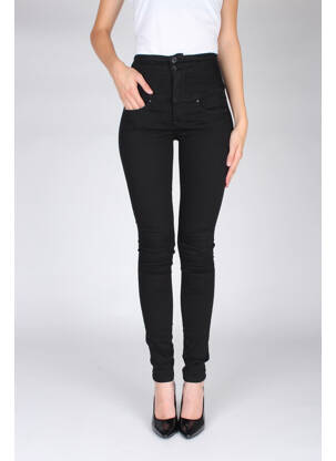 Jeans coupe slim noir SALSA femme