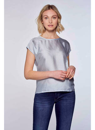 Top bleu MORE & MORE femme