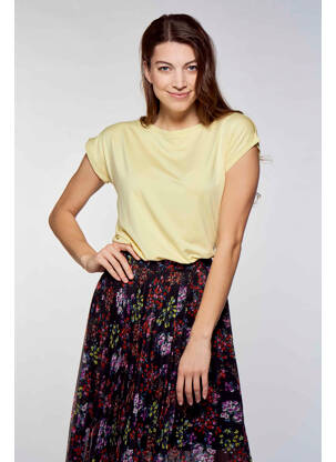 T-shirt jaune MORE & MORE femme