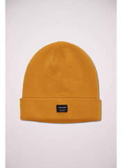 Bonnet jaune JACK & JONES pour homme seconde vue