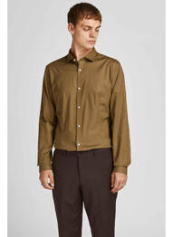 Chemise manches longues vert JACK & JONES homme