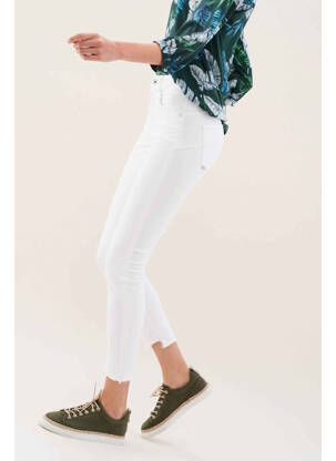Jeans coupe slim blanc SALSA femme