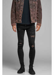 Jeans skinny noir JACK & JONES pour homme seconde vue