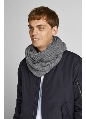 Echarpe gris JACK & JONES homme