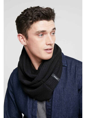 Col / tour de cou noir JACK & JONES homme