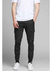 Pantalon cargo noir JACK & JONES pour homme seconde vue