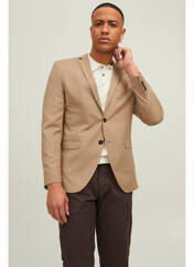 Blazer beige JACK & JONES pour homme seconde vue