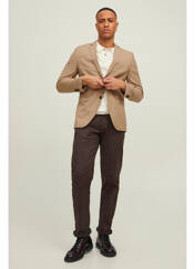 Blazer beige JACK & JONES pour homme seconde vue