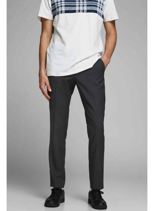 Pantalon chino noir JACK & JONES pour homme