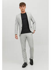 Pantalon chino gris JACK & JONES pour homme seconde vue