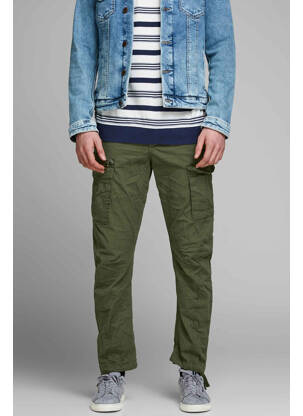 Pantalon cargo vert JACK & JONES homme