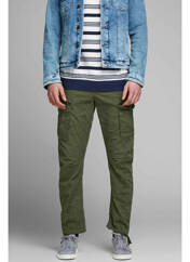 Pantalon cargo vert JACK & JONES pour homme seconde vue