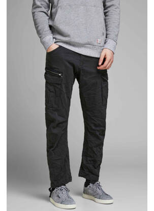 Pantalon cargo noir JACK & JONES homme
