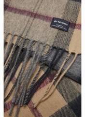 Echarpe marron JACK & JONES pour homme seconde vue