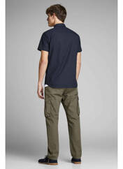 Chemise manches longues bleu JACK & JONES pour homme seconde vue