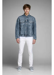 Veste en jean bleu JACK & JONES pour homme seconde vue